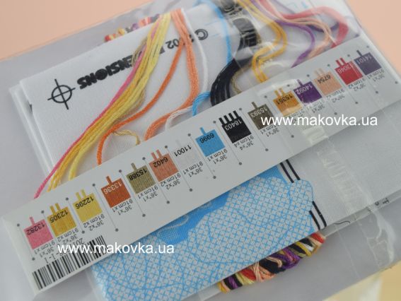 Набір для вишивання хрестиком 6931 Відбиток лап Paw Prints DIMENSIONS