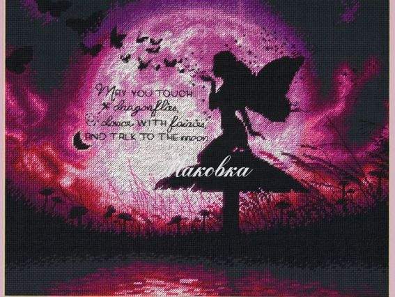 70-35337 Фея метеликів Butterfly Fairy - вишивка нитками DIMENSIONS