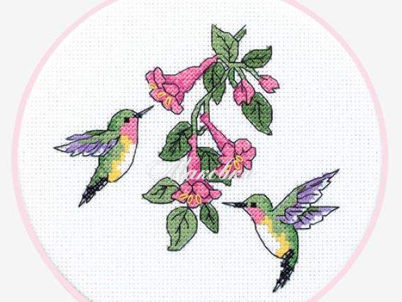 72407 Колибри Hummingbird, набор с пяльцами DIMENSIONS 72407 Колибри Hummingbird, набор с пяльцами DIMENSIONS