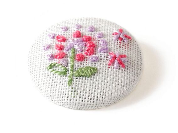 Набір Броши гудзики металеві під вишивку 2шт/уп U2085 DMC