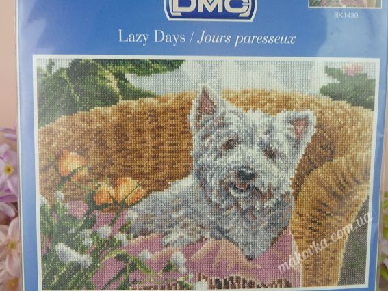 BK1439 Ледачі дні, DMC вишивка нитками BK1439 Ледачі дні, DMC вишивка нитками
