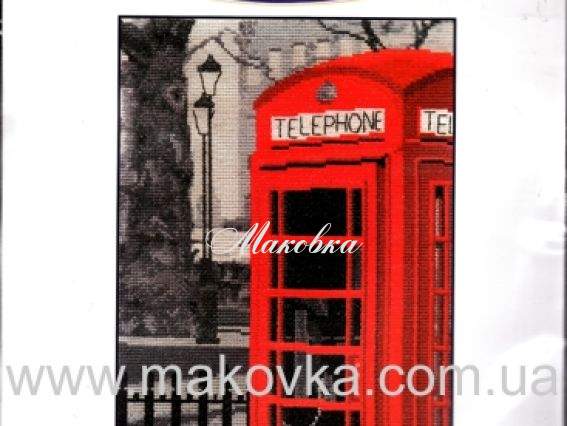 Лондонский телефон (London Telephone), BK1172 DMC Лондонский телефон (London Telephone), BK1172 DMC