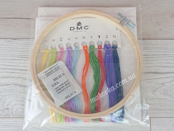 Набор для вышивания крестом BK1941 Красивая пантера, DMC , с пяльцами в комплекте