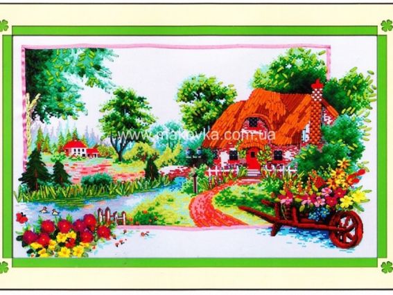 Вышивка лентами Весна С-0111 Dome (Доме) Вышивка лентами Весна С-0111 Dome (Доме)