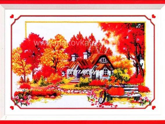 Вышивка лентами Осень С-0112 Dome (Доме) Вышивка лентами Осень С-0112 Dome (Доме)
