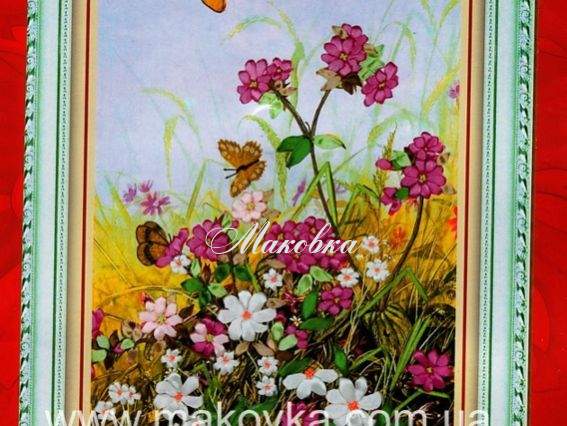 Вышивка лентами Летние сны, С-0203, Dome Вышивка лентами Летние сны, С-0203, Dome