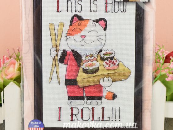 dw2954 How I Roll (Как я делаю суши) Design Works  набор для вышивания dw2954 How I Roll (Как я делаю суши) Design Works  набор для вышивания
