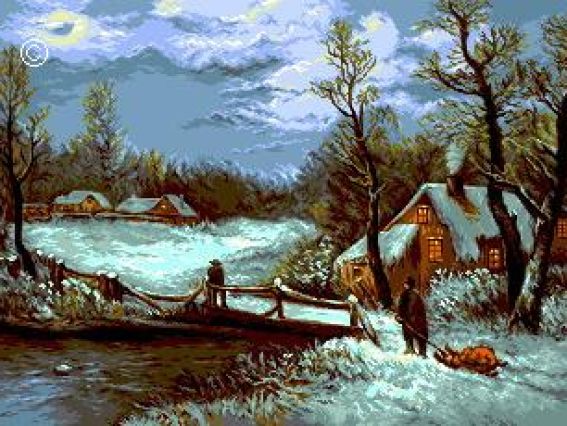 Зимний вечер G581 GoblenSet Зимний вечер G581 GoblenSet