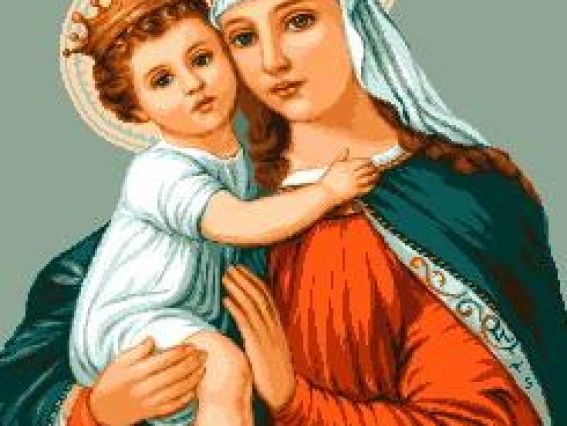 Пресвятая Богородица с младенцем G 582 GoblenSet Пресвятая Богородица с младенцем G 582 GoblenSet