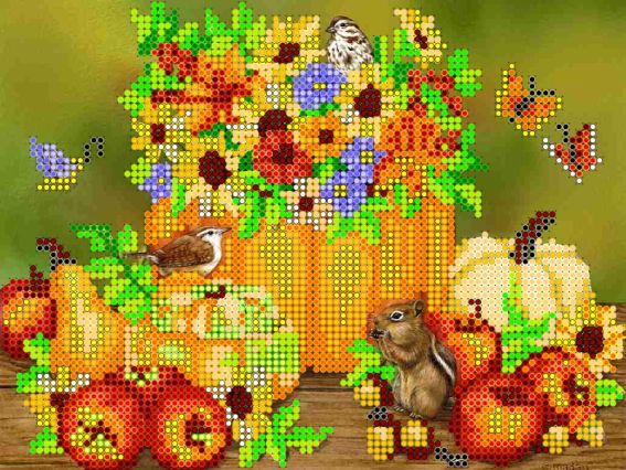 Схема Праздник осени АС-014, Абрис Арт Схема Праздник осени АС-014, Абрис Арт