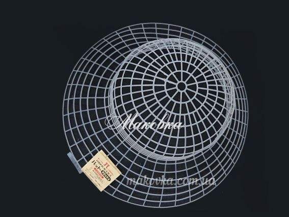 Пластикова канва (каркас) для капелюха H201-316-1 Hamanaka, прозора Пластикова канва (каркас) для капелюха H201-316-1 Hamanaka, прозора