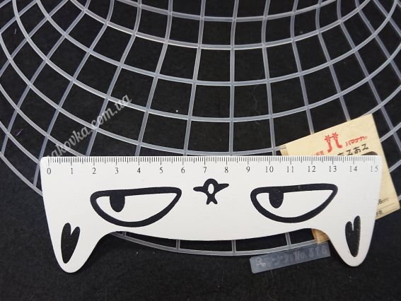 H201-316-1 Hamanaka Канва пластикова (каркас) для капелюха 56см прозорий