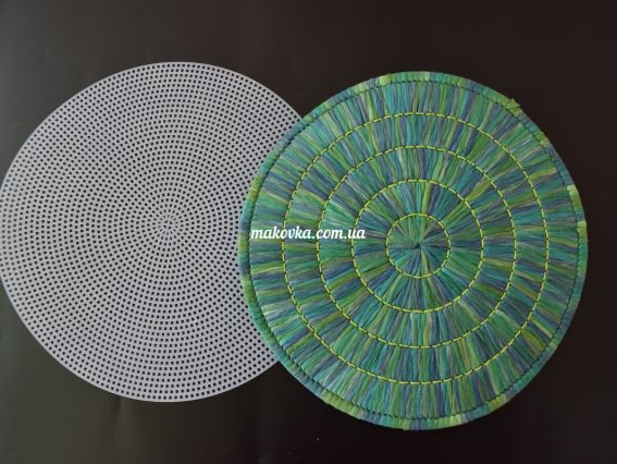 М-26  Канва пластиковая для сумки М-26 Круг 24 см , 1шт