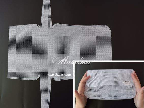 Пластикова канва для сумки КСС-1 (середня) 41,5*45см Пластикова канва для сумки КСС-1 (середня) 41,5*45см