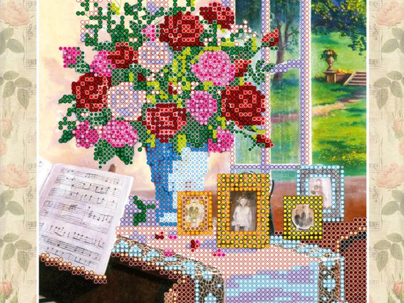 Схема (рисунок) на холсте Полонез, АС-423, Абрис Арт Схема (рисунок) на холсте Полонез, АС-423, Абрис Арт