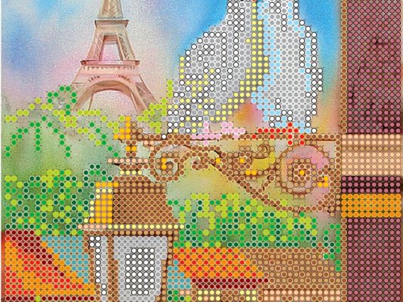 Схема (рисунок) на холсте Весна в Париже, АС-037, Абрис Арт Схема (рисунок) на холсте Весна в Париже, АС-037, Абрис Арт