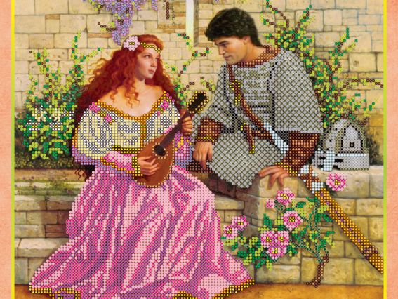 Схема (рисунок) на холсте Серенада, АС-126, Абрис Арт Схема (рисунок) на холсте Серенада, АС-126, Абрис Арт