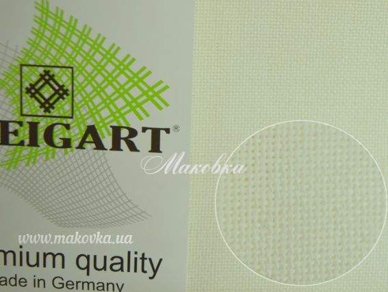 Канва Murano-Lugana-Aida 3984 (101) 32ct колір 101 Молочний, Zweigart відріз 35х33см Канва Murano-Lugana-Aida 3984 (101) 32ct колір 101 Молочний, Zweigart відріз 35х33см