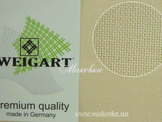 Канва Murano-Lugana-Aida 3984 (264) 32ct колір 264 Слонова кістка, Zweigart відріз 50х46см Канва Murano-Lugana-Aida 3984 (264) 32ct колір 264 Слонова кістка, Zweigart відріз 50х46см