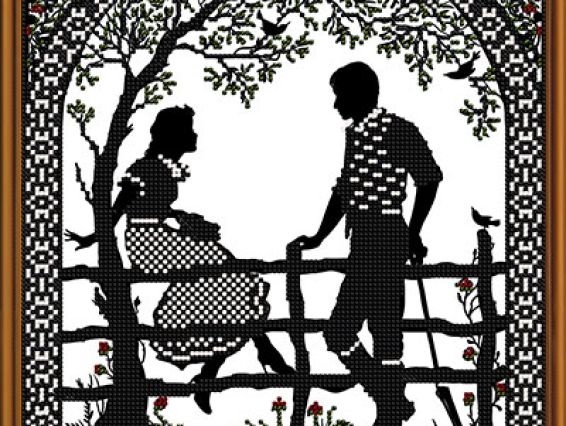 Рисунок на ткани Так все начиналось 25х32см, БИС 3277 Нова Слобода Рисунок на ткани Так все начиналось 25х32см, БИС 3277 Нова Слобода