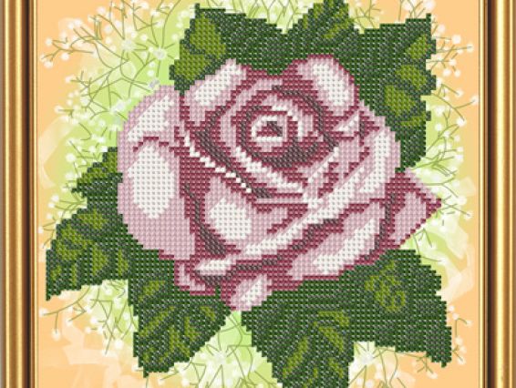 Рисунок на ткани Розовая мечта. 19х19 см, БИС 4064, Нова Слобода Рисунок на ткани Розовая мечта. 19х19 см, БИС 4064, Нова Слобода