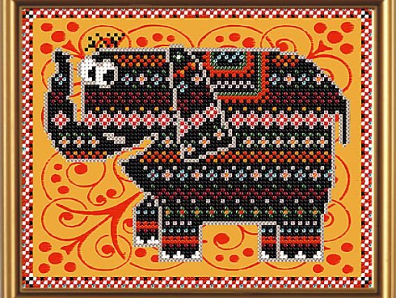 Рисунок на ткани Слонёнок, БИС 5028, Нова Слобода Рисунок на ткани Слонёнок, БИС 5028, Нова Слобода