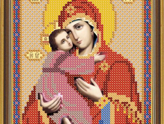 Рисунок на ткани Богородица Владимирская, БИС 5008, Нова Слобода Рисунок на ткани Богородица Владимирская, БИС 5008, Нова Слобода