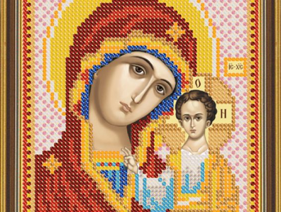 Рисунок на ткани Казанская Богородица, БИС 5036, Нова Слобода Рисунок на ткани Казанская Богородица, БИС 5036, Нова Слобода