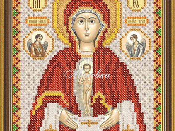 Рисунок на ткани Пресвятая Богородица Слово плоть бысть, БИС 5043, Нова Слобода