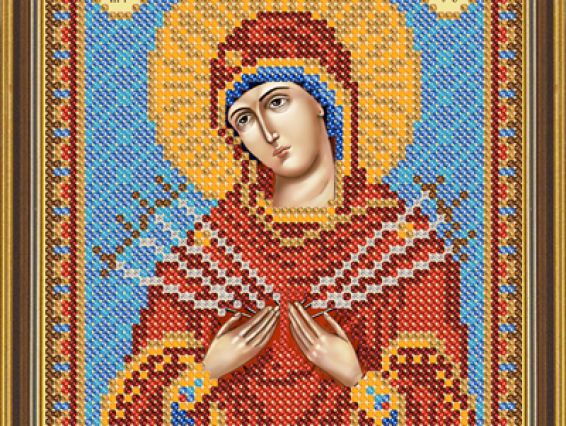 Рисунок на ткани Богородица Умягчение злых сердец, БИС 5058, Нова Слобода Рисунок на ткани Богородица Умягчение злых сердец, БИС 5058, Нова Слобода