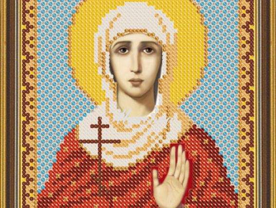 Рисунок на ткани Св. Мц. Галина, БИС 5114, Нова Слобода