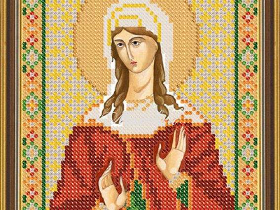 Рисунок на ткани Св. Мц. Анфиса, БИС 5117, Нова Слобода