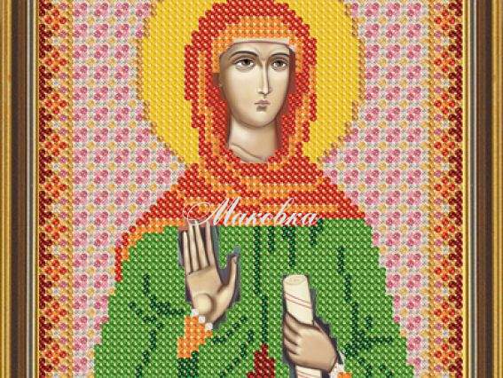 Рисунок на ткани Св. Мц. Зинаида, БИС 5121, Нова Слобода