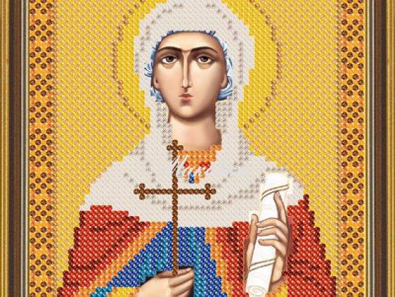 Рисунок на ткани Св. Мц. Зоя, БИС 5122, Нова Слобода