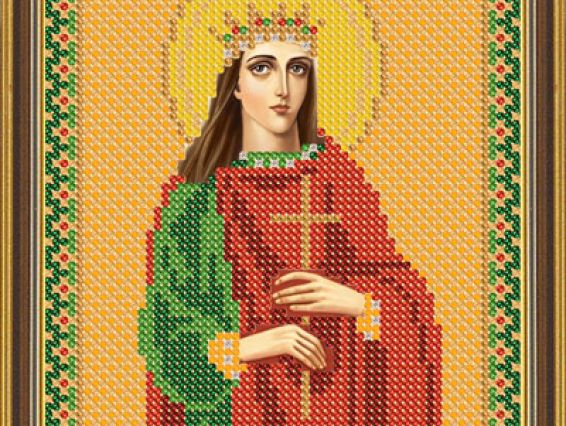 Рисунок на ткани Св. Вмц. Ирина, БИС 5124, Нова Слобода Рисунок на ткани Св. Вмц. Ирина, БИС 5124, Нова Слобода