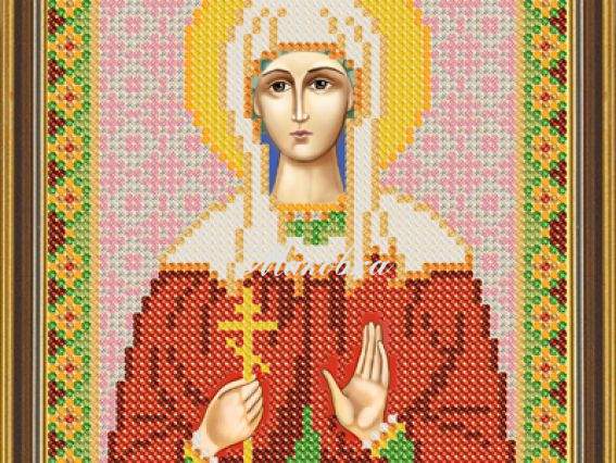 Рисунок на ткани Св. Мц. Клавдия , БИС 5125, Нова Слобода