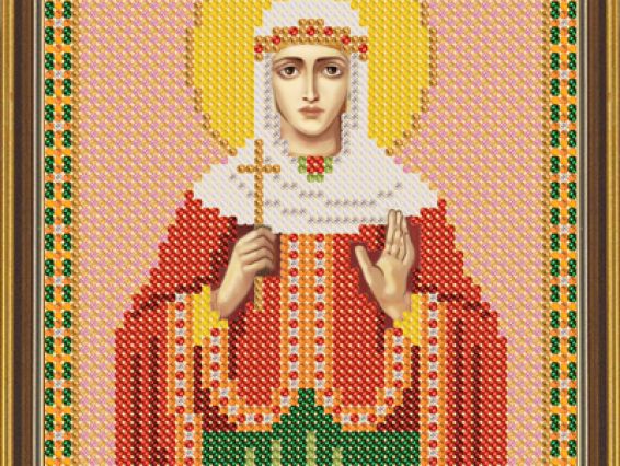 Рисунок на ткани Св. Мц.Лариса Готфская, БИС 5128, Нова Слобода Рисунок на ткани Св. Мц.Лариса Готфская, БИС 5128, Нова Слобода