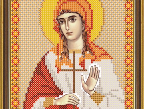 Рисунок на ткани Св. Мц.Лидия Иллирийская, БИС 5129, Нова Слобода Рисунок на ткани Св. Мц.Лидия Иллирийская, БИС 5129, Нова Слобода