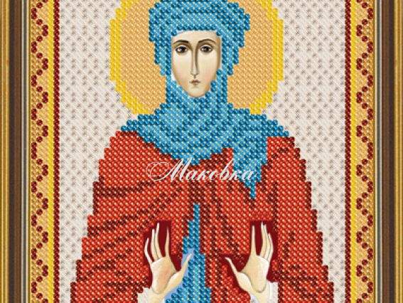 Рисунок на ткани Св. Вмц.Марина (Маргарита) Берийская, БИС 5133, Нова Слобода