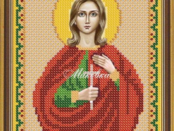 Рисунок на ткани Св. Мц. Надежда БИС 5136, Нова Слобода