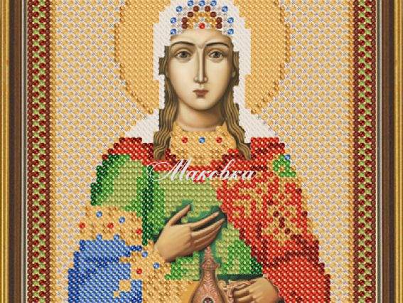 Рисунок на ткани Св. Мц. Фотина (Светлана), БИС 5142, Нова Слобода