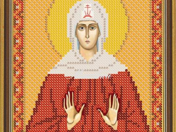 Рисунок на ткани Св.Прмц. Евдокия, БИС 5154, Нова Слобода