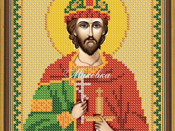 Рисунок на ткани Св.Блгв. Князь Игорь Черниговский, БИС 5182, Нова Слобода