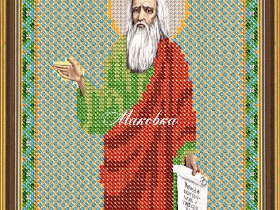 Рисунок на ткани Св. Пророк Илия, БИС 5183, Нова Слобода