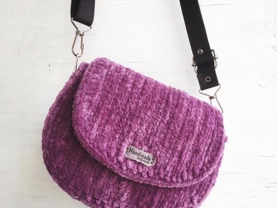 KP007 Канва пластикова для сумки Чорна 41*23 (14*19) см, 1шт,