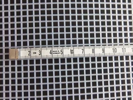 Канва пластикова для сумки біла Кошик 32*51см