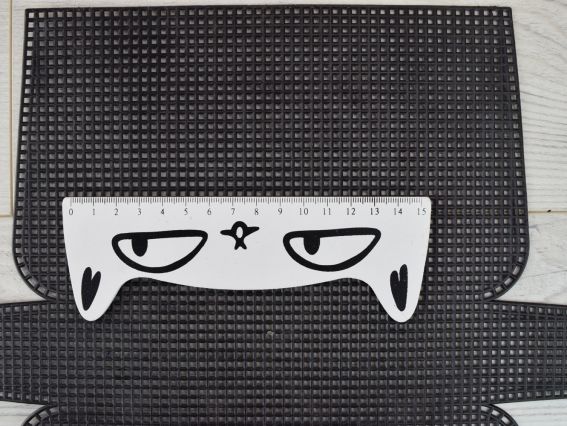 Канва пластикова для сумки середня 41х45 см , 1 шт