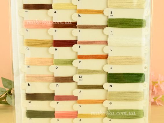 Набір для вишивання хрестиком LETI 938 Butterflies in the field, метелики на квітах Letistitch