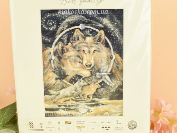 Набір для вишивання хрестом LETI 955 In spirit I am free Letistitch