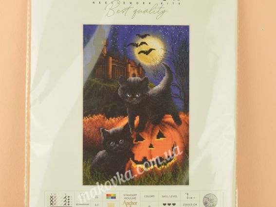 Набір для вишивання хрестом LETI 964 Did we scare you? (Мы вас налякали?)